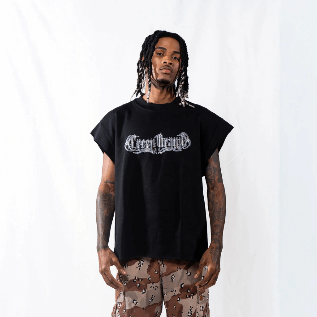 CREEP BRAND CAMISILLA JESUS NEGRA