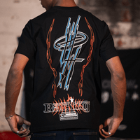 CULTUREWISE TWO STROKE SAINTS CAMISETA REGULAR RACING NEGRA