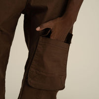 AP CROWN FIAT LUX ORBIS PANTS OVERSIZE CAFE