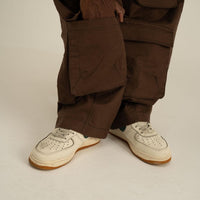 AP CROWN FIAT LUX ORBIS PANTS OVERSIZE CAFE