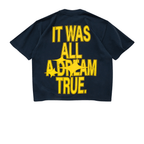 TRUE DREAMS CAMISETA BOXY AZUL