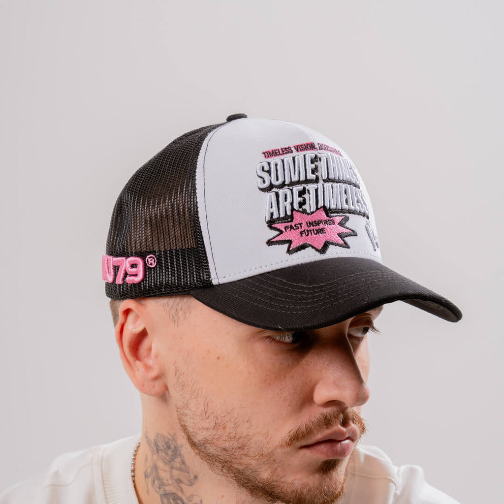 AURUM TIMELESS MAGAZINE GORRA AJUSTABLE BLANCA