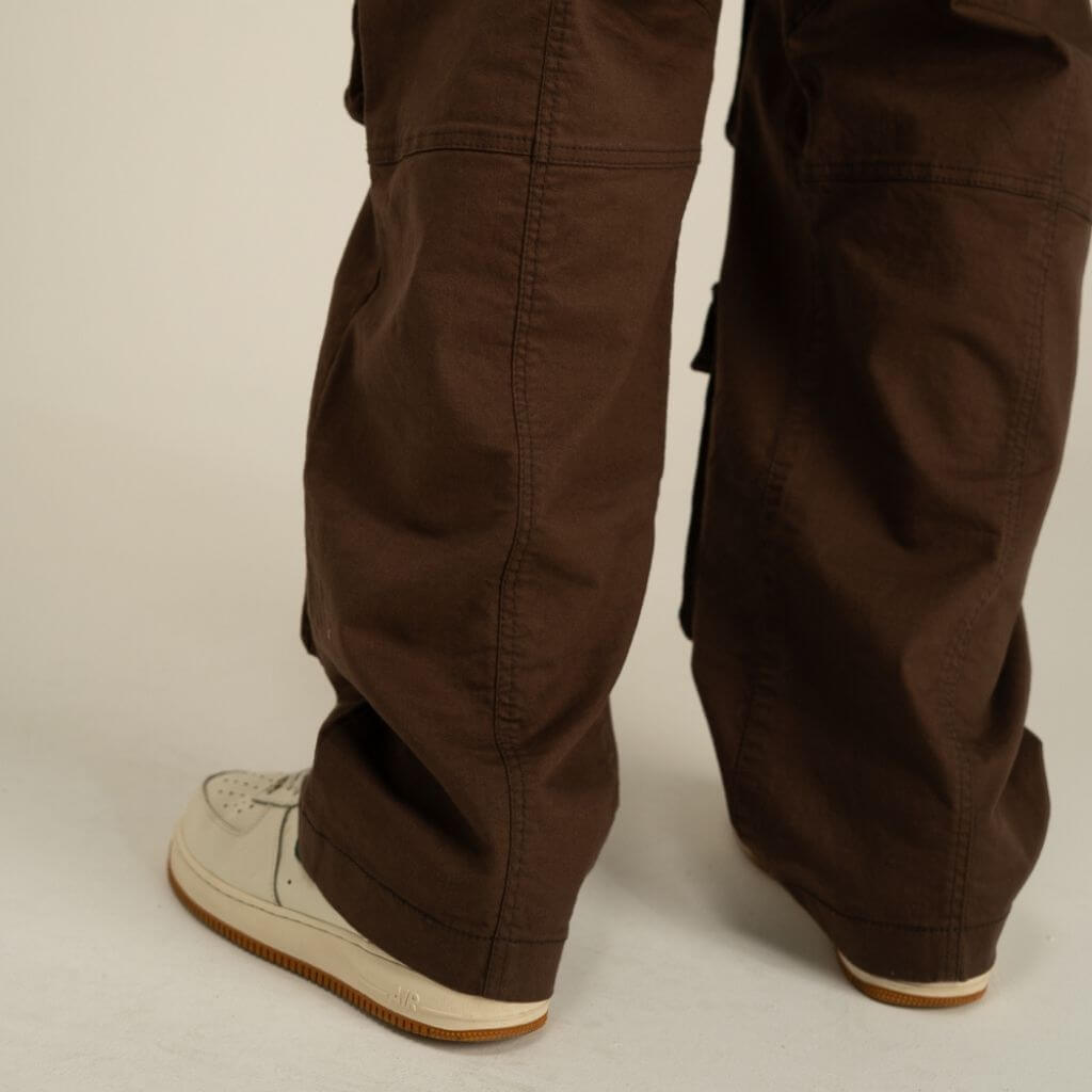 AP CROWN FIAT LUX ORBIS PANTS OVERSIZE CAFE