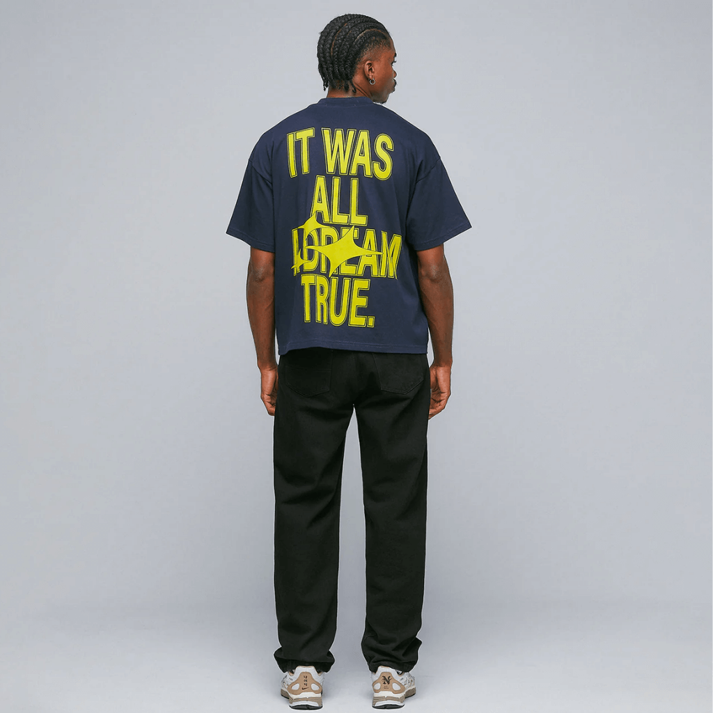 TRUE DREAMS CAMISETA BOXY AZUL