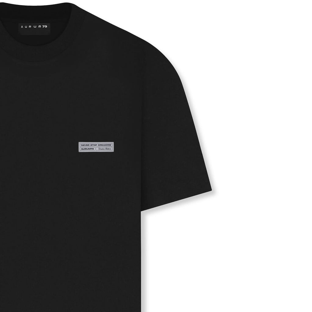 AURUM TIMELESS ARKADE CAMISETA OVERSIZE NEGRA