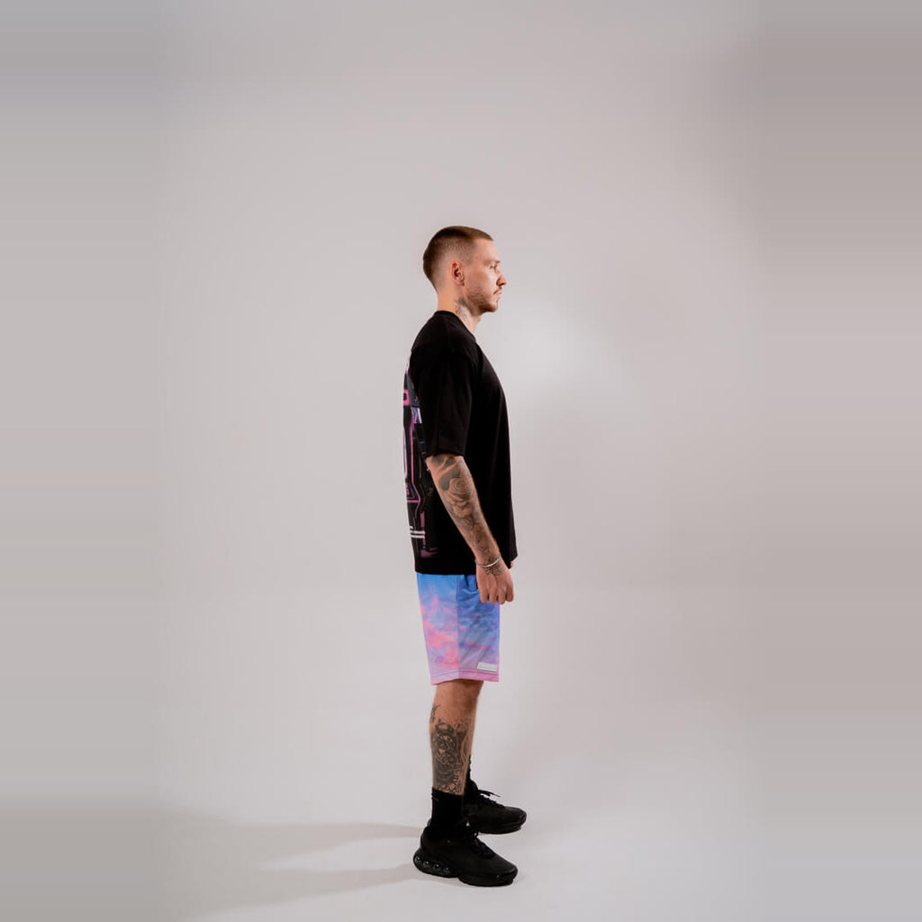 AURUM TIMELESS ARKADE CAMISETA OVERSIZE NEGRA