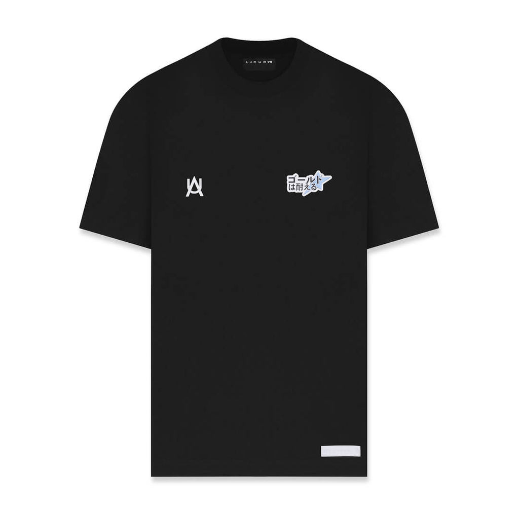 AURUM TIMELESS 2000S CAMISETA OVERSIZE NEGRA
