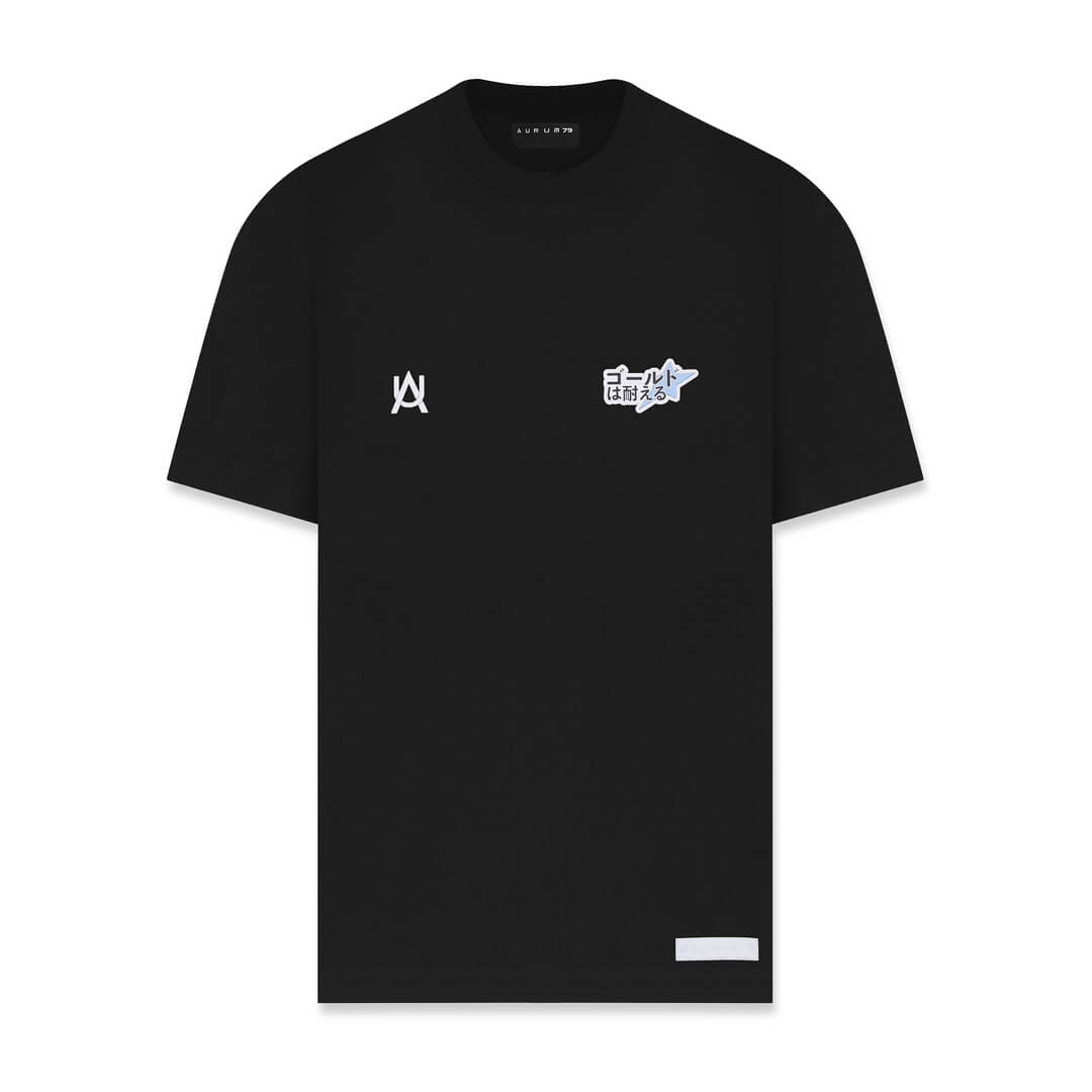 AURUM TIMELESS 2000S CAMISETA OVERSIZE NEGRA