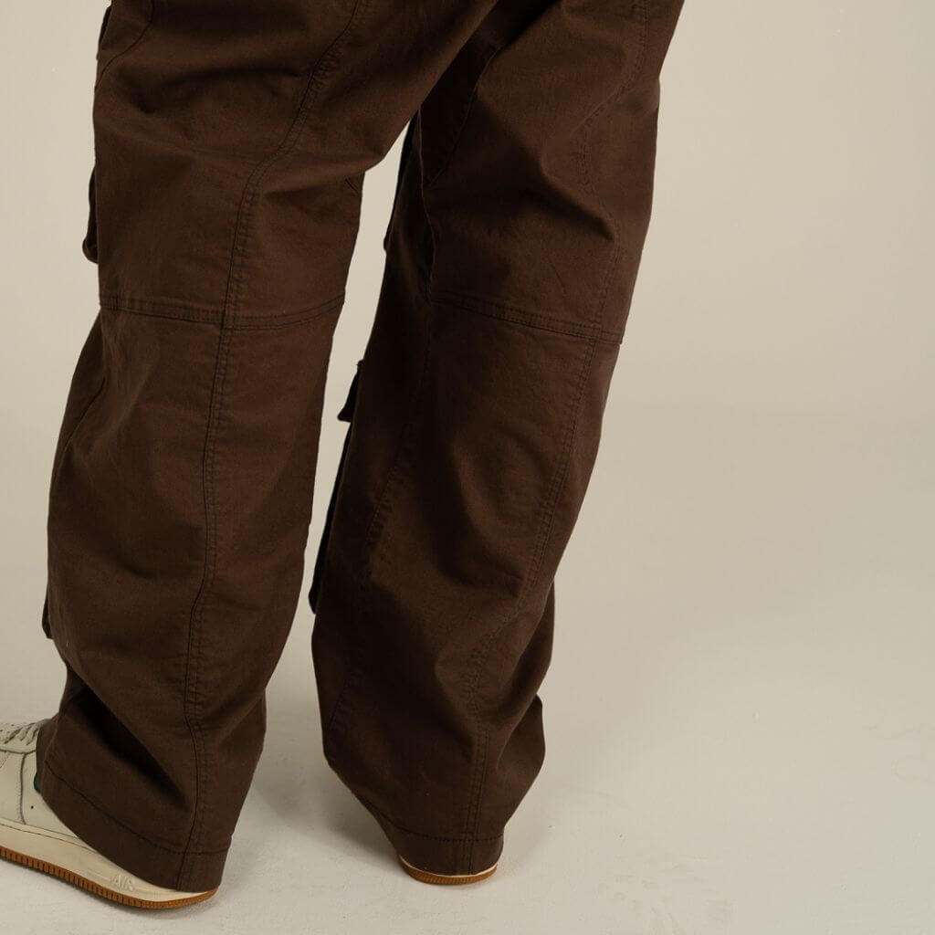 AP CROWN FIAT LUX ORBIS PANTS OVERSIZE CAFE