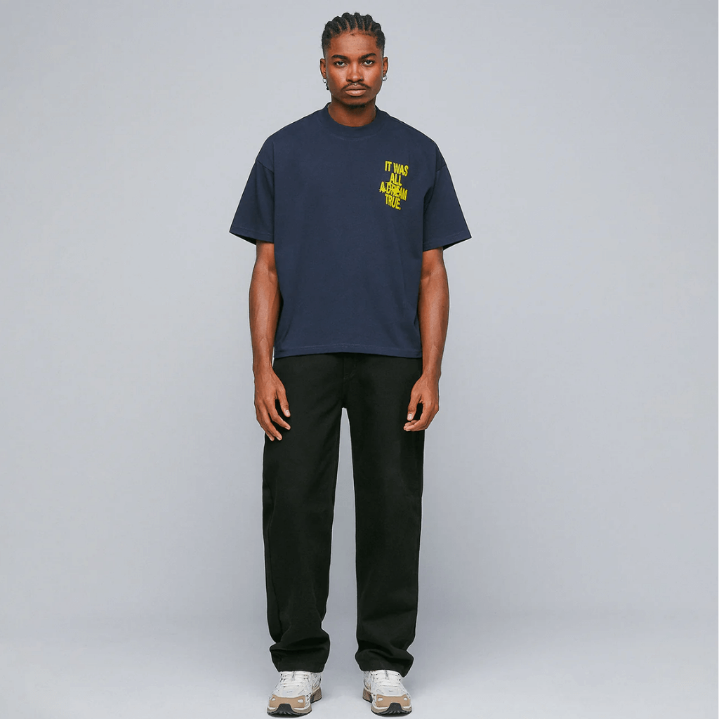 TRUE DREAMS CAMISETA BOXY AZUL