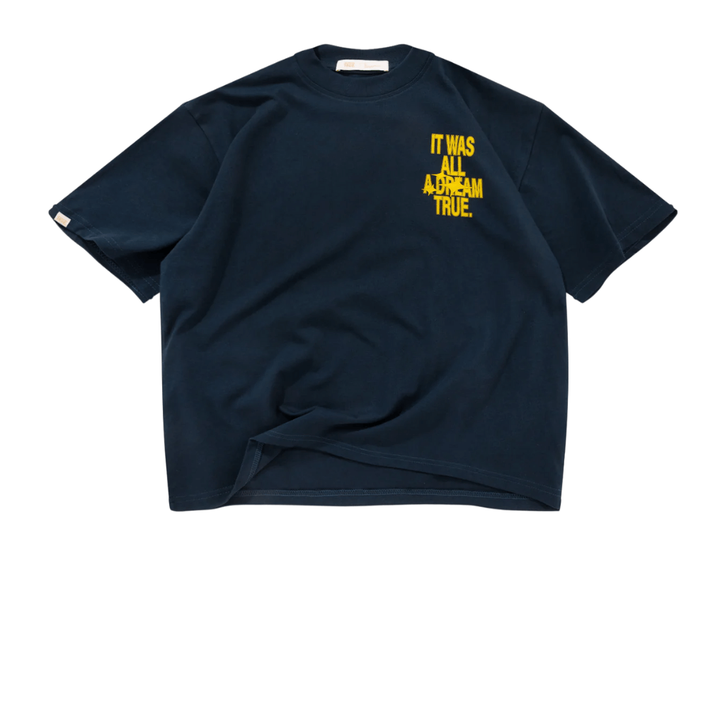 TRUE DREAMS CAMISETA BOXY AZUL