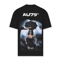 AURUM TIMELESS UMBRELLA CAMISETA OVERSIZE NEGRA