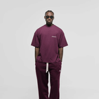 MONOIC TIMELESS V3 CAMISETA BOXY FIT VINOTINTO