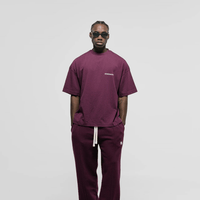 MONOIC TIMELESS V3 CAMISETA BOXY FIT VINOTINTO