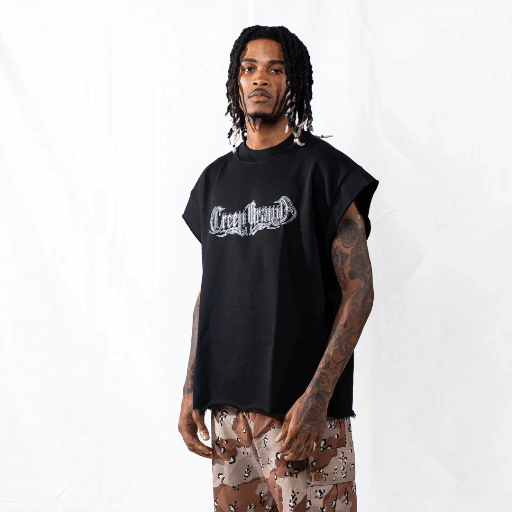 CREEP BRAND CAMISILLA JESUS NEGRA