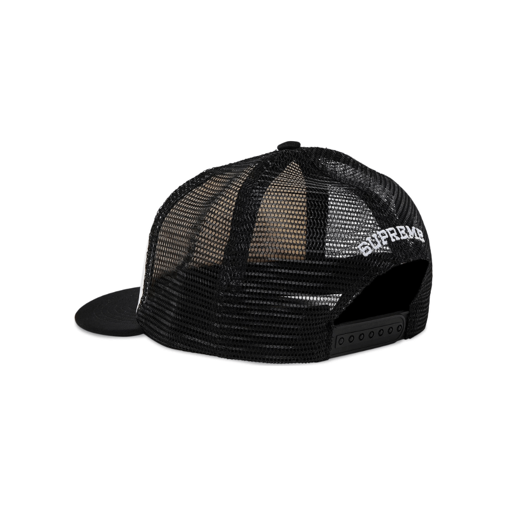 SUPREME GRADIENT GORRA CAMIONERA AJUSTABLE NEGRA