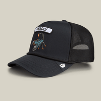 GOORIN BROS GB2 DEADLY SCORPION GORRA CAMIONERA  AJUSTABLE NEGRA