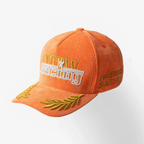 CULTUREWISE TWO STROKE SAINTS GORRA AJUSTABLE CORDUROY NARANJA