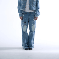 SINNERS ICE FLARED JEANS