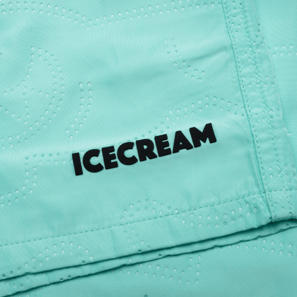 ICECREAM SHORTS PERFORADOS AZULES