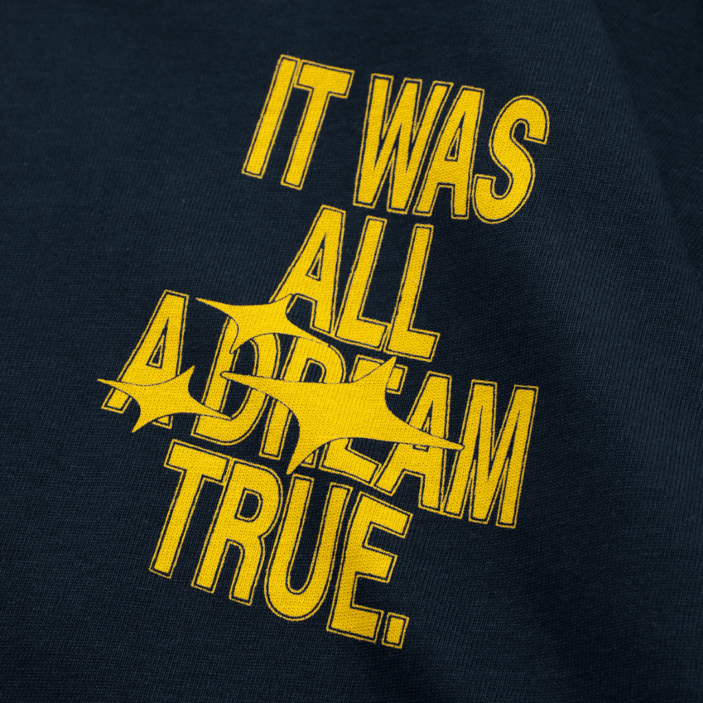 TRUE DREAMS CAMISETA BOXY AZUL