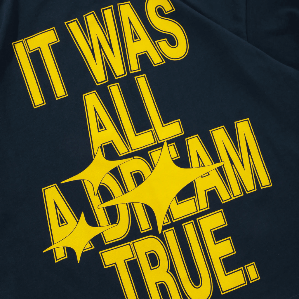 TRUE DREAMS CAMISETA BOXY AZUL
