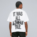 TRUE DREAMS CAMISETA BOXY BLANCA