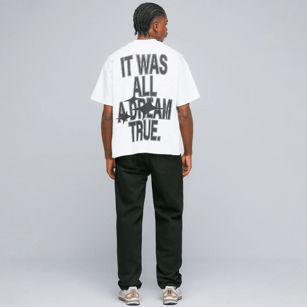 TRUE DREAMS CAMISETA BOXY BLANCA