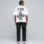 TRUE DREAMS CAMISETA BOXY BLANCA
