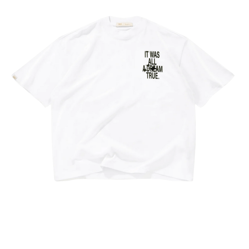 TRUE DREAMS CAMISETA BOXY BLANCA