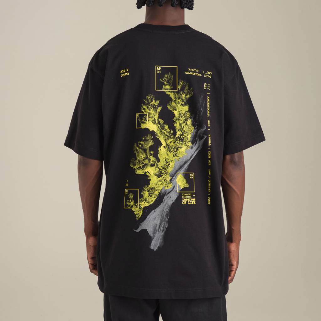 AP CROWN SIGNAL CAMISETA PRISMA BLACK HIBRIDA NEGRO