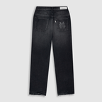 MONOIC TUTTO BENE I FLARED JEANS NEGRO DESGASTADO