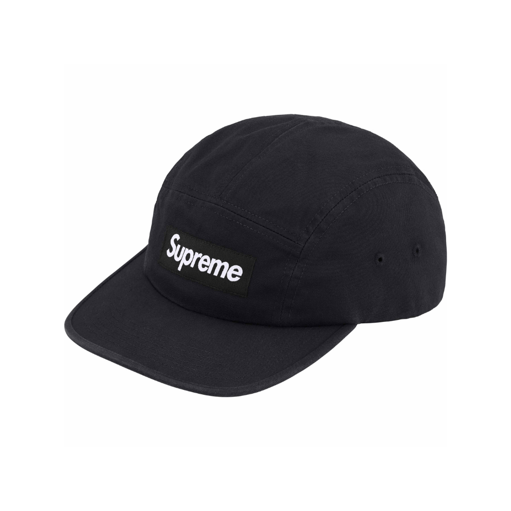 SUPREME GORRA 5 PANELES AJUSTABLE DENIM NEGRA