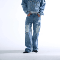 SINNERS ICE FLARED JEANS
