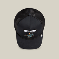 GOORIN BROS GB2 DEADLY SCORPION GORRA CAMIONERA  AJUSTABLE NEGRA