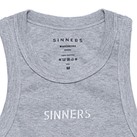 SINNERS TANK TOP MUJER GRIS