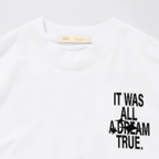 TRUE DREAMS CAMISETA BOXY BLANCA