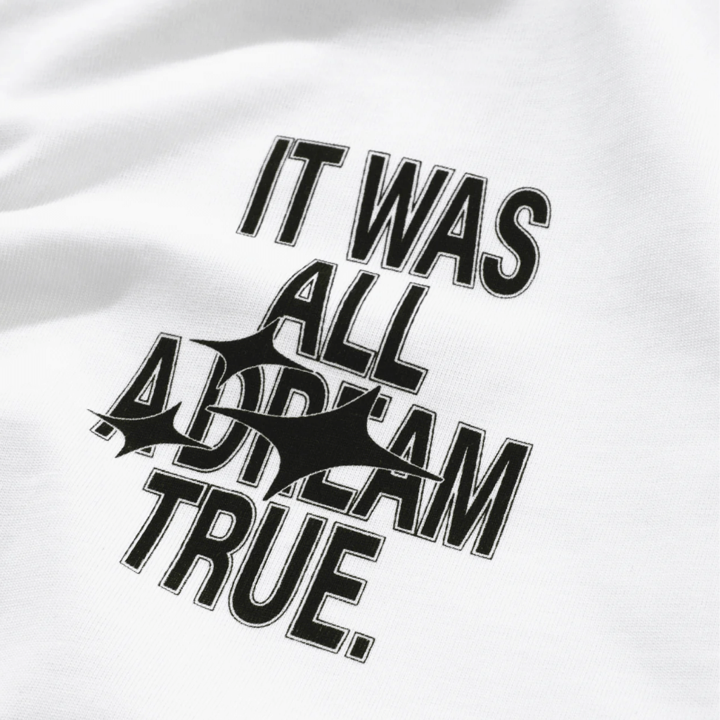 TRUE DREAMS CAMISETA BOXY BLANCA