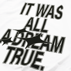 TRUE DREAMS CAMISETA BOXY BLANCA