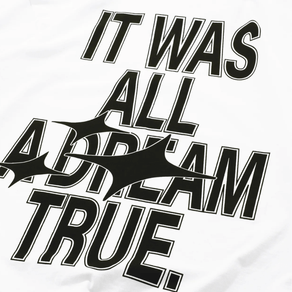 TRUE DREAMS CAMISETA BOXY BLANCA