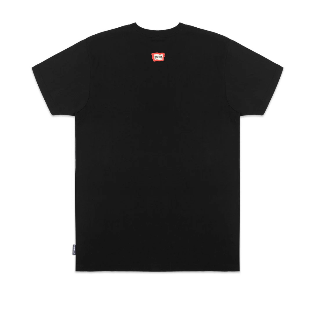 ICECREAM CROP CAMISETA NEGRA