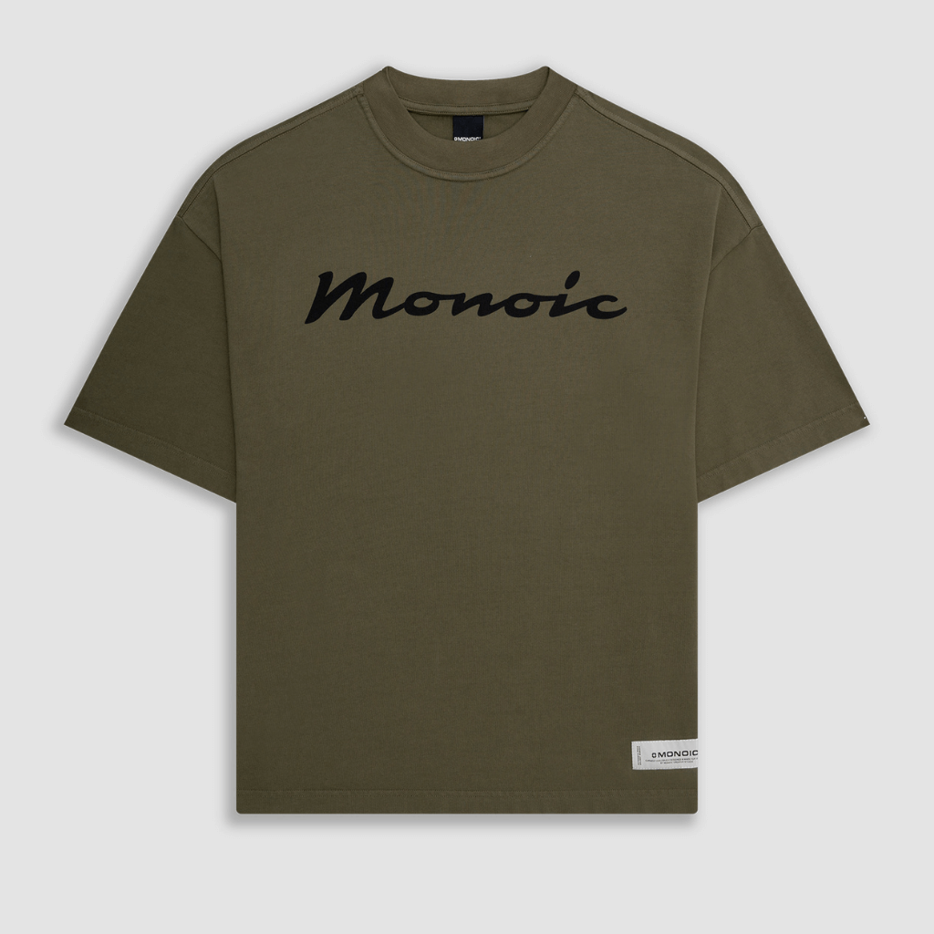 MONOIC TUTTO BENE 2 CAMISETA BOXY FIT RIVA VERDE OLIVA