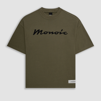 MONOIC TUTTO BENE 2 CAMISETA BOXY FIT RIVA VERDE OLIVA