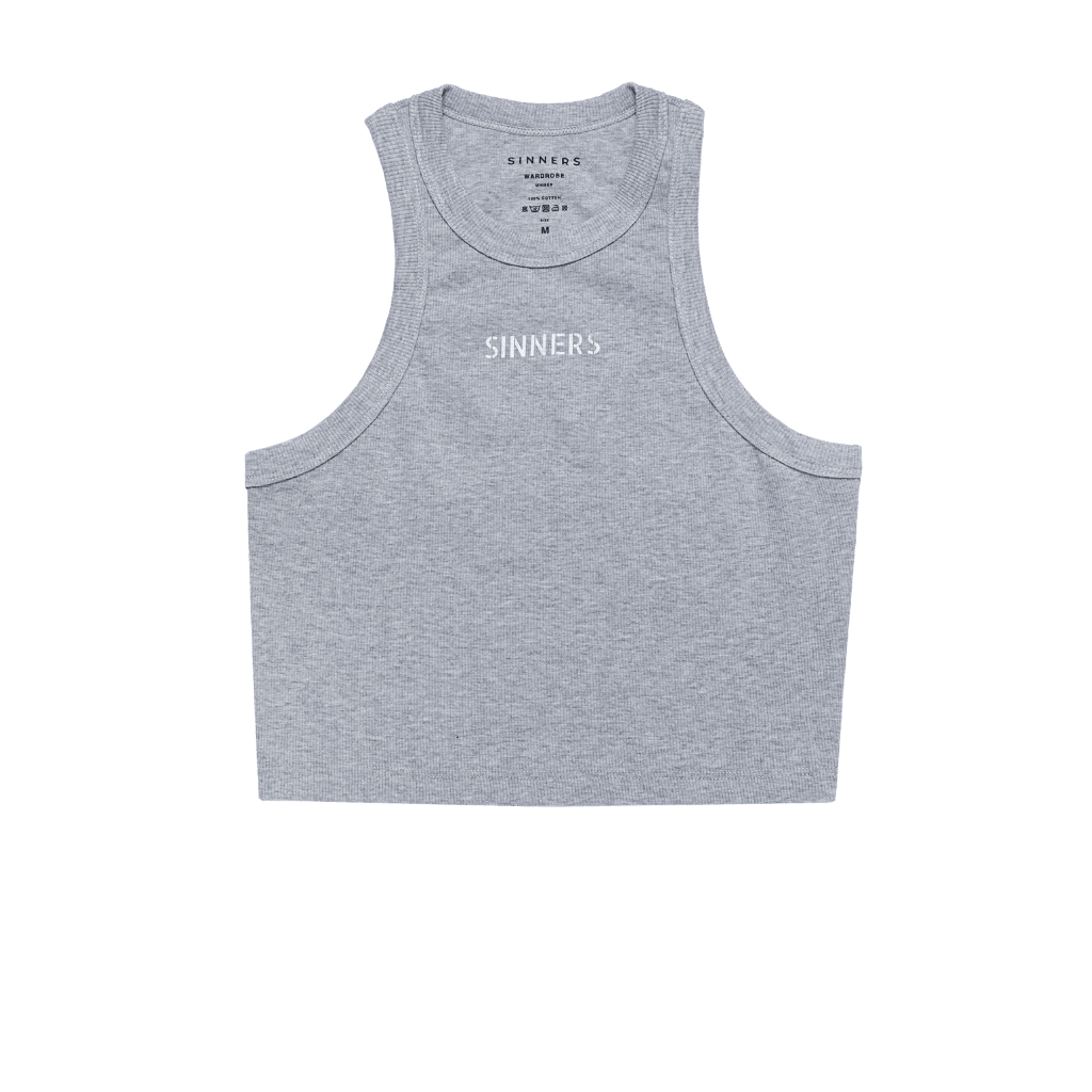 SINNERS TANK TOP MUJER GRIS