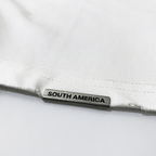 SON OF SON DALLAS TEXAS HERITAGE LOGO CAMISETA OVERSIZED BLANCA