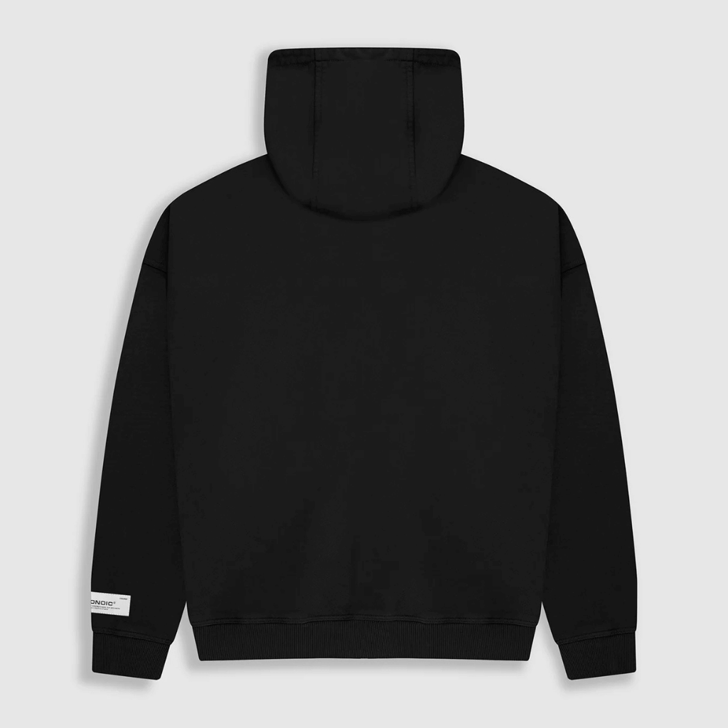 MONOIC TIMELESS V2 BUZO DE CIERRE OVERSIZED NEGRO
