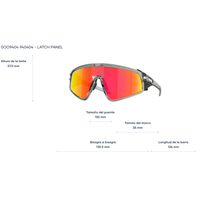 GAFAS OAKLEY LATCH PANEL TRANSPARENTES LENTE NARANJA