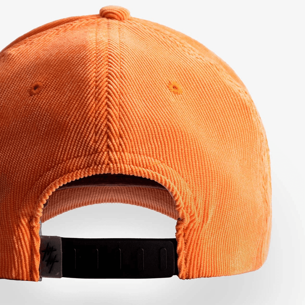 CULTUREWISE TWO STROKE SAINTS GORRA AJUSTABLE CORDUROY NARANJA