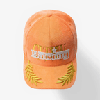 CULTUREWISE TWO STROKE SAINTS GORRA AJUSTABLE CORDUROY NARANJA