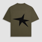 MONOIC TUTTO BENE 2 CAMISETA BOXY FIT RIVA VERDE OLIVA